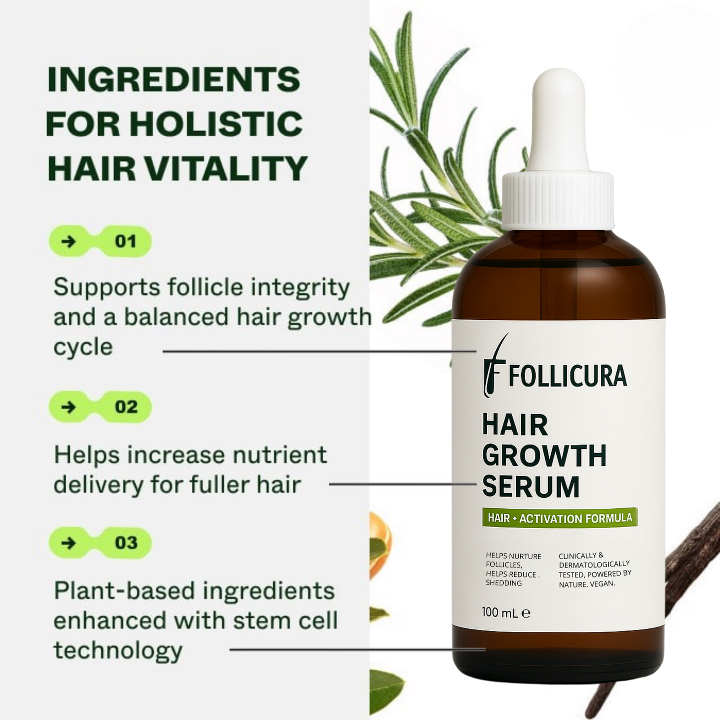 Follicura Hair Growth Activation Serum